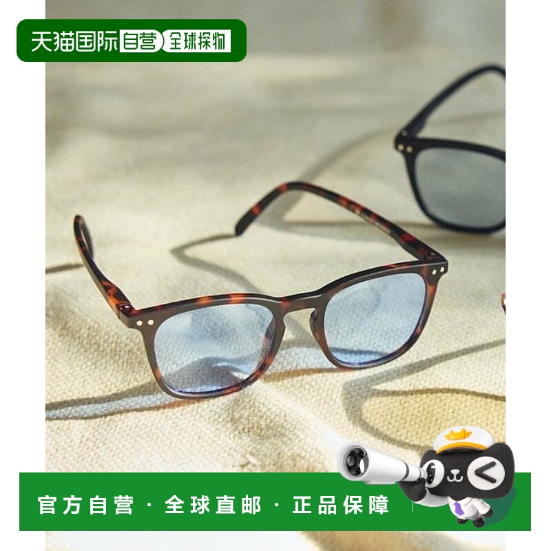 1h可退 日本直邮IZIPIZI 太阳眼镜 太阳光色 #E太阳镜新款方形