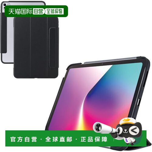【日本直邮】Elecom iPad Pro 11(M4) 保护套 防震薄型透明背