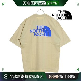 SS24 男士 NORTH FACE NT32434 日本直邮THE 简约配色T恤 短袖