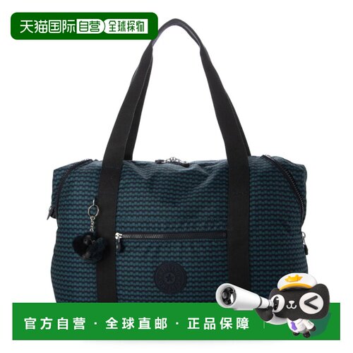 日本直邮Kipling ART M B4尺寸托特包 旅行包 深色大堂瓷砖