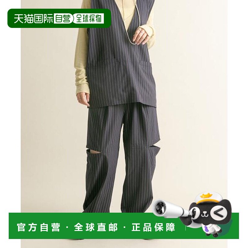 日本直邮KBF 膝盖开衩2WAY长裤 [KB7764EW005968]