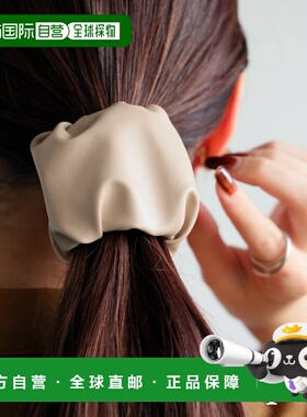 1h可退 日本直邮antiqua 女士 仿皮方扣发钩 发饰 PJ01451