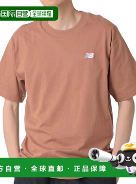 日本直邮New Balance 男士半袖刺绣logo圆领T恤运动装 [MT41509]