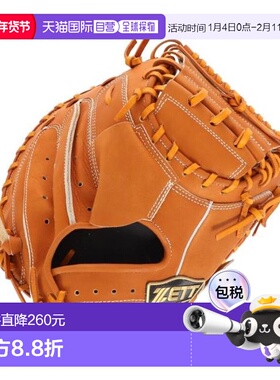 日本直邮ZETT 捕手用软式棒球手套 ネオステイタスVL BRCB31212 3