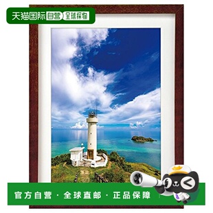 日本直邮 亚克力板支架棕FWMM01 HAKUBA木制相框MM BRA4