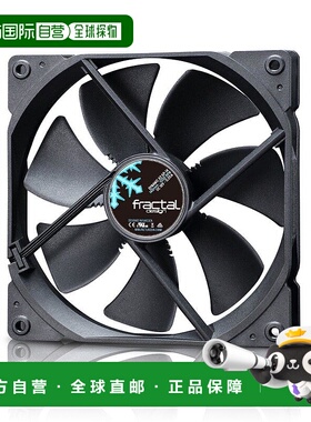 【日本直邮】 分形设计黑色电脑机箱风扇FN1063 FD-FAN-DYN-X2-GP