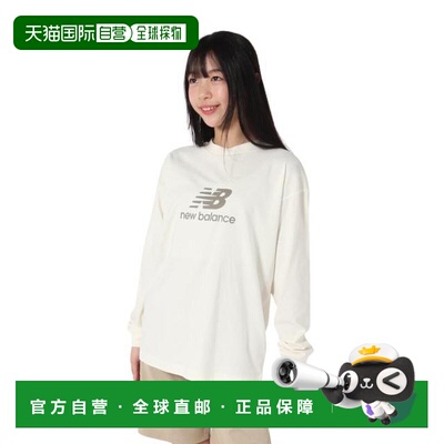 日本直邮New Balance DRY Stacked Logo长袖T恤 ABT55538SST(Jr)