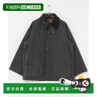 日本直邮Barbour 蜡棉外套 男装 型 半拉链双口袋设 宽松版 1h可退