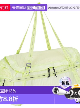 日本直邮THE NORTH FACE北面户外波士顿包黄绿色男女通用经典大牌