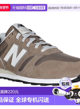 日本直邮New Balance NB 373 v2 男女士运动鞋全宽系带灰色棕色卡