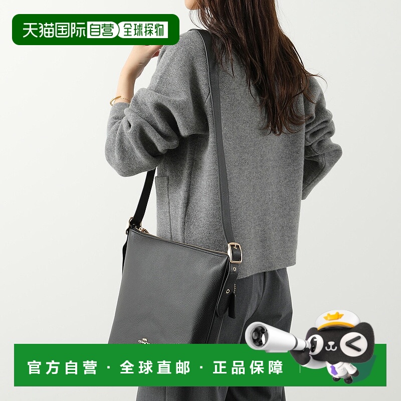 日本直邮COACH VAL DUFFLE 单肩包 C2818 女士真皮斜挎包带品牌标