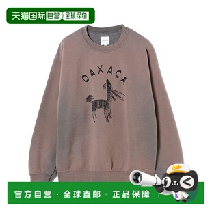 1h可退 日本直邮SASQUATCHFABRIX. 男士学院风图案印花卫衣 11131