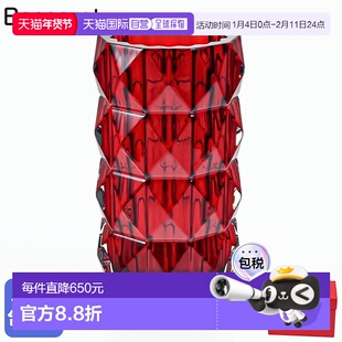 日本直邮BACCARAT LOUXOR 花瓶红色小号15厘米28171432025 年新品