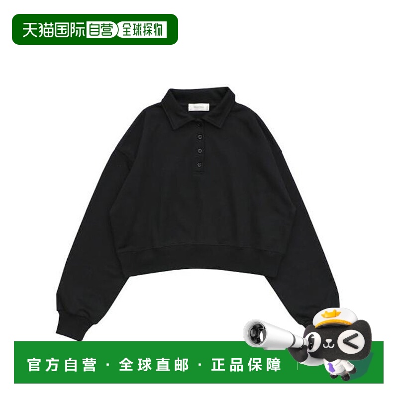 1h可退 日本直邮select MOCA 短款POLO卫衣上衣