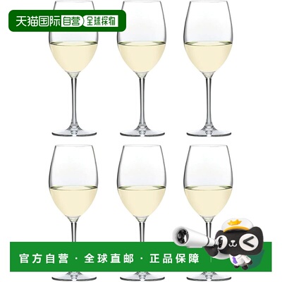 【日本直邮】东洋佐佐木玻璃酒杯 PALLONE Pallone 酒杯 300ml 6
