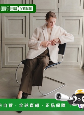 1h可退 日本直邮Dorry Doll 女士羊羔绒短款大衣 25160