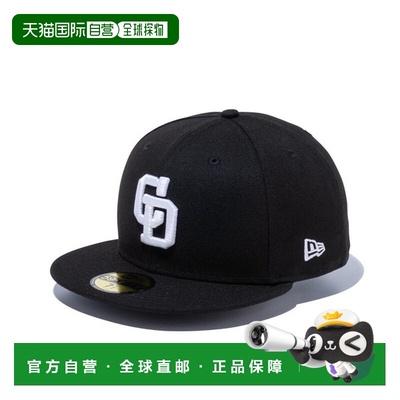 日本直邮New Era 59FIFTY 中日龙黑雪白 14525191新款