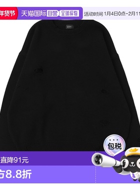1h可退 日本直邮LUCY 男女通用破损设计针织套头衫 LU25SP01M0007