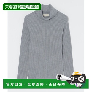 1h可退 日本直邮BLUE LABEL CRESTBRIDGE 女装 宽松半高领 罗纹针