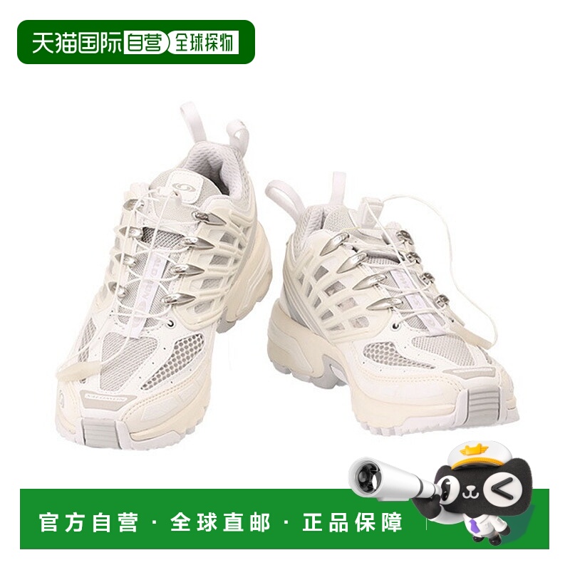 日本直邮Salomon “ACS PRO”男女通用低帮运动鞋（白色香草冰淇L