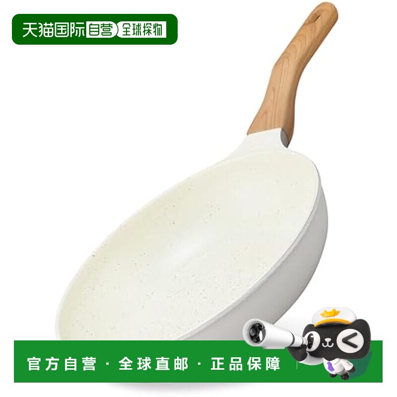 【日本直邮】IRIS轻量煎锅 20cm 仅限明火 不粘 黑色 VLG-F20涂层