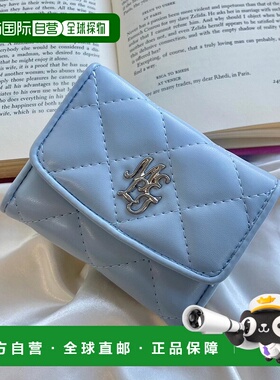 1h可退 日本直邮WEGO 女士金属标志绗缝折叠钱包 LG25SS12G0002