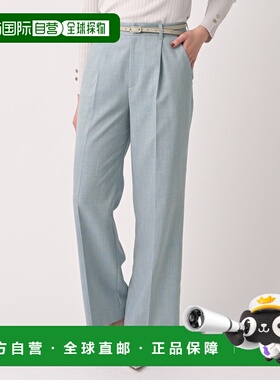 付款1h内可退 日本直邮UNTITLED女士宽版斜纹布感阔腿裤 15365304