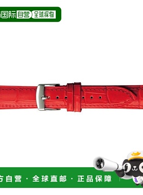 日本直邮BKE109RS BAMBI 皮革红色表带