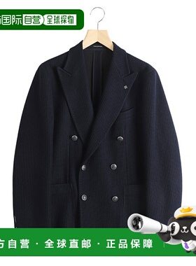 日本直邮TAGLIATORE 双排扣西装SKNIT DOUBLE BLAZER DARREL G-DA
