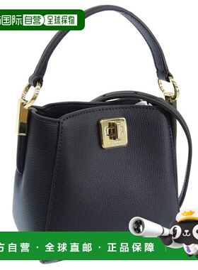 日本直邮Kate Spade 女士 Phoebe 精梳纹理皮革两用肩包/手提包黑