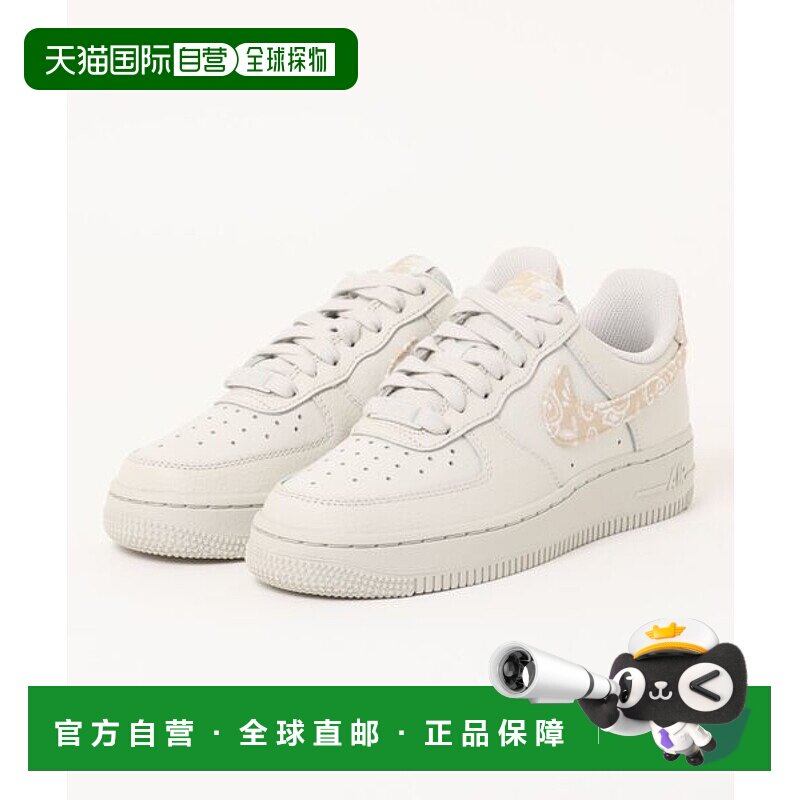 日本直邮Nike 女子Air Force 1 '07运动鞋 [91842492] 浅骨色/灰