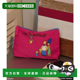 1h可退 日本直邮The Simpsons 男女同款 帆布零钱包 575184