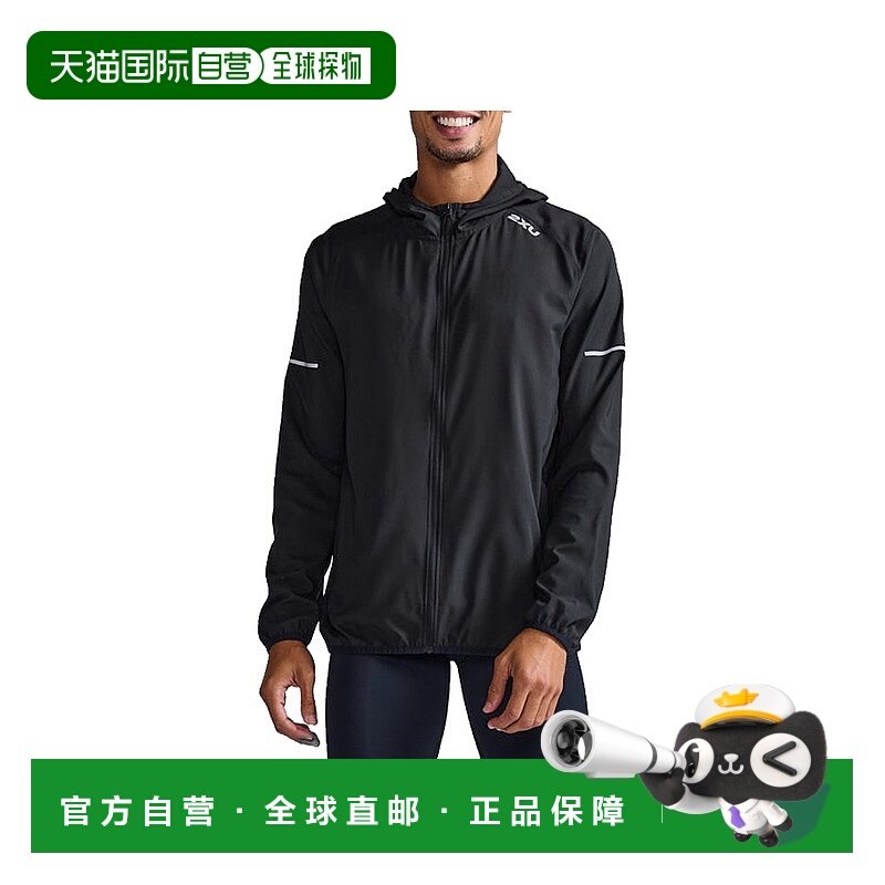 日本直邮2XU 男士运动夹克 Aero Jacket（MR7209A-BLK×SRF）