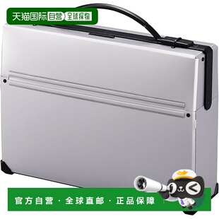 【日本直邮】Lihit lab杜勒斯包/文件包 宽型 银色