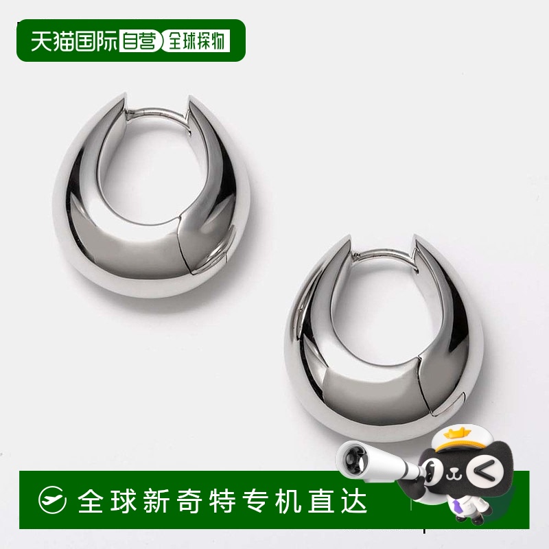 日本直邮TOM WOOD 100511 E39HMNA01 S925 耳环 女士配饰 中号圈