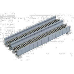 【日本直邮】KATO N轨距 双轨板架铁桥 20-457 铁路模型用品