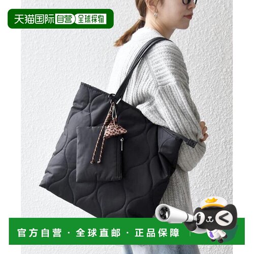 SHIPS any：带挂饰菱格纹方形A4托特包手 【付后1h可退】