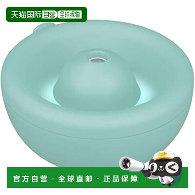 【日本直邮】GREENHOUSE 上加水式USB桌面上加水加湿器 蓝绿