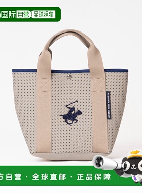 日本直邮BEVERLY HILLS POLO CLUB 女士 轻量迷你托特包 仿氯丁橡