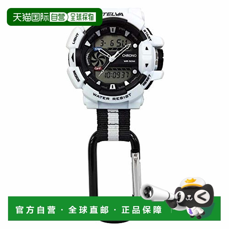 【日本直邮】CREPHA白色腕表尺寸：约5.45x5.2x2厘米