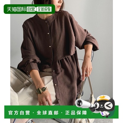 1h可退 日本直邮classicalelf女装飘逸斗篷衬衫（长袖）斗篷设计