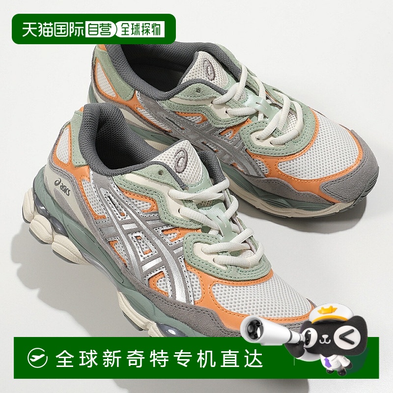 日本直邮ASICS GEL-NYC 运动鞋 1203A383-102 女士低帮网眼系带鞋