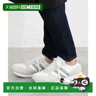 日本直邮Honeys 女士高性能网眼仿麂皮抗菌运动鞋 [HN6029EW01153