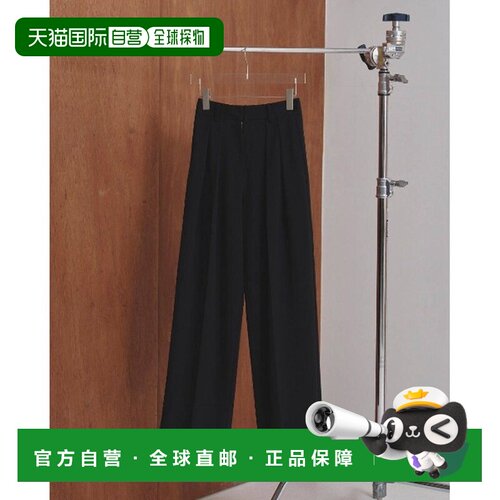 日本直邮TODAYFUL 女士 双褶阔腿裤斜纹西装裤 403020288