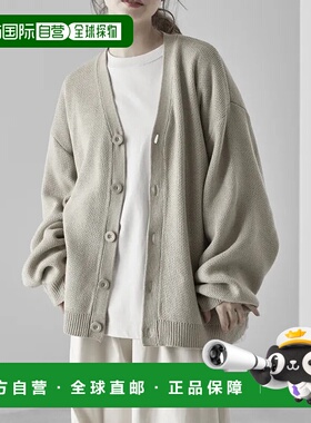 1h可退 日本直邮RUUBON 男女同款重质复古开衫 舒适宽松设计 适合