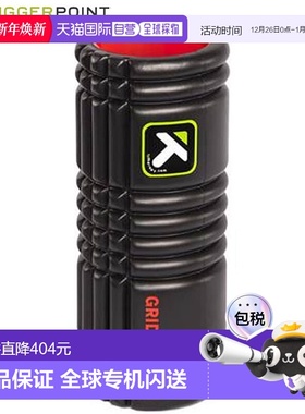 日本直邮Trigger Point Grid 泡沫滚轮 X 硬式 04406 黑色 直径 1