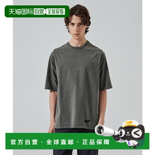 1h可退 日本直邮MARKAWARE男士宽松全棉现代感无口袋T恤 11532221