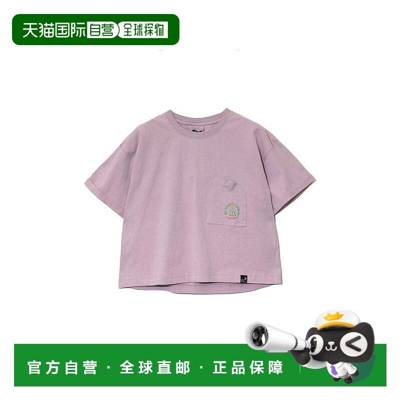 日本直邮日潮 go slow caravan中圆领口袋T恤 女702581040041北面