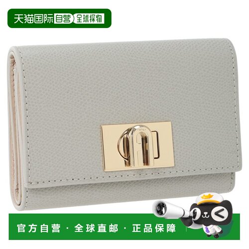 日本直邮FURLA 女士短款钱包 M码 灰色 WP00225 ARE000 4897S