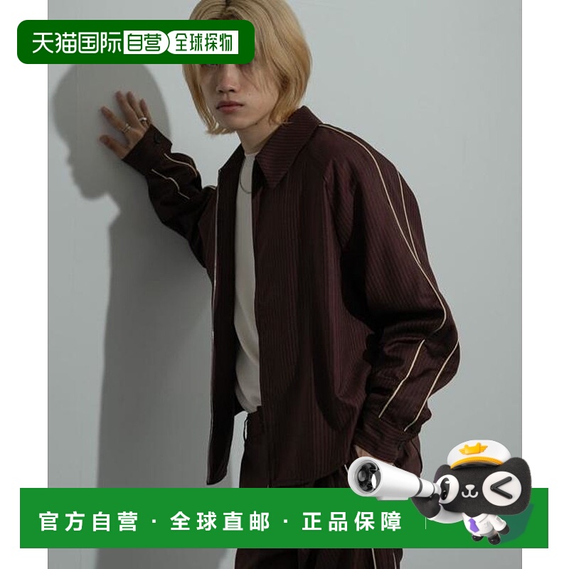 1h可退 日本直邮官方授权 SENSE OF PLACE 侧边线条拉链衬衫